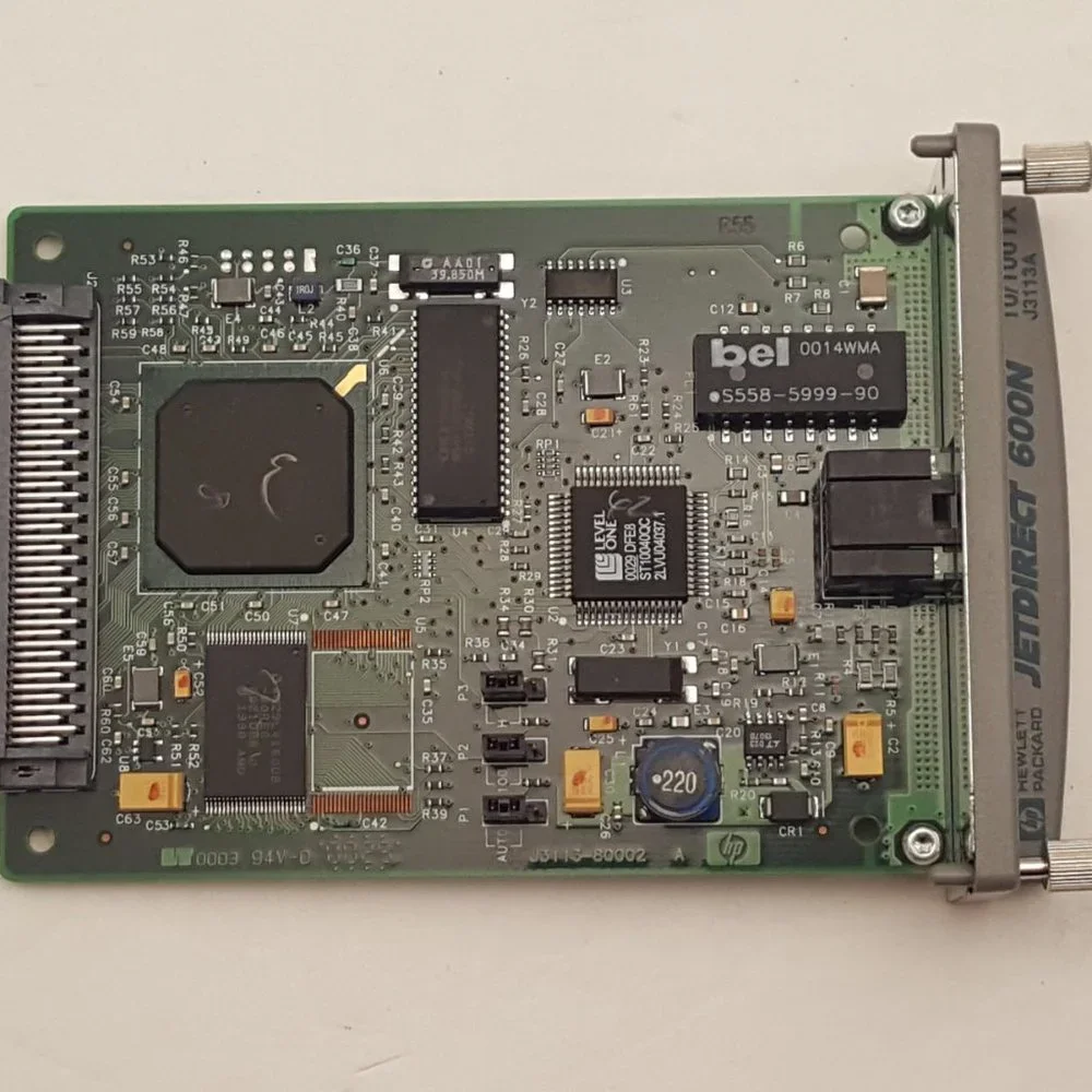 HP JetDirect 600N Print Server J3113A | J3113-60002 | DOM 09/2000 USED